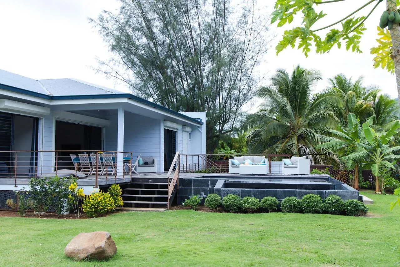 Villa Ho'A - Bord De Mer Avec Piscine Papetoai